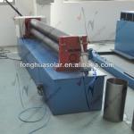Three Roller Rolling Machine For Solar Heater Heater Manufacturing Equipment