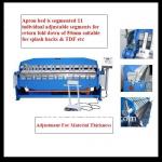 profile sheet bending machine/flat iron bending machine/hydraulic hand brake