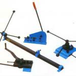 Multi-purpose Metal Craft Tool Set W-1 with 1/4&quot; base has four 3/8&quot; mounting holes and Punch capacity 3/16&quot; flat stock
