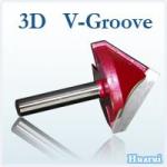 Guangzhou Carbide 3D V-groove CNC Engraving Machine Tools