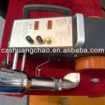 Portable type hot air welding machinefor banner