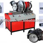 SHG315 Workshop plastic fitting Fusion Welding Machine for making elbow tee cross hdpe pipe fittings