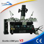 SCOTLE IR 360 PRO V3 infrared and hot air station rework station for BGA reballing