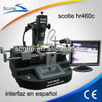 scotle hr460c hot air rework station CE certified with CCD and 7&quot; touch screen from bga rework station manufacturer/supplier