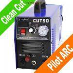small portable dc electric 1 phase 220 volts 50amperes pilot arc ce certificate manufacture plasma air cutter cut-50p