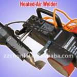 automatic heated air pvc banner seaming welding machine