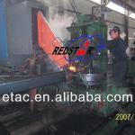 High frequency carbon steel square tube making machine,Straight seam rectangular pipe making equipment