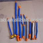 Adjustable plastic cooling pipe-