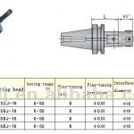 From 6mm to 50mm Finish Boring Tools Set JT40-SCK6-55