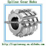 HSS spline gear hob with TiAlN coat-