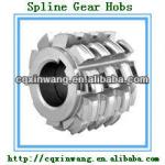 HSS spline gear hob with TiAlN coat