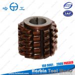 straight-sided type spline gear hobs, gear hobbing tool, ISO9001 INNOVA coating