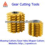 HSS gear hob for preshaving hobbing