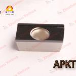 Profession manufacture Cemented carbide insert for Aluminium milling APKT1604PDFR