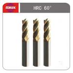 HRC60 ultra micro carbide end mills square type 2F/4F