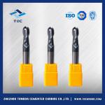Micro Flute Long Neck Ball Nose Carbide End Mill