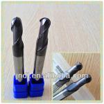 ZCC.CT 2-Flutes Lengthened Coated Carbide Ball Nose Mill