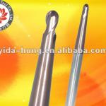Solid Carbide Tapped-Neck 2 Flutes Ball Nose Milling Cutter