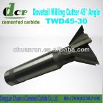 45 degree Angle Dovetail Milling Cutter