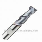 Long Flute Weldon Shank HSS End Mill