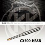 CX500-HBSN - CX500 coating solid carbide ball nose end mill / cutting tool