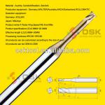 OEM/ODM and sales tungsten carbide Endmill