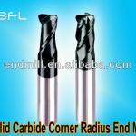 2/4 Flutes Solid Carbide Corner Radius CNC End Mill