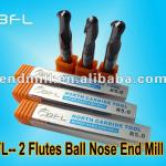 BFL 2/4 Flutes CNC Ball Nose Carbide Cutter