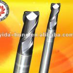 Solid Carbide Long Shank 2 Flutes Corner Radius Milling Cutter