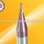 (under 1 mm) 2 Flute Miniature Ball End Mill