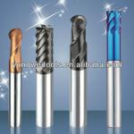 Carbide cutting tool NACO BLUE/BLACK coating End mill made in China
