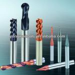 End mill for mold and stell HITACHI, OSG, YG