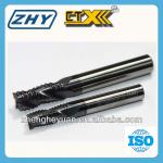 ZHY 3 Flutes Carbide Roughing End Mill HRC-55