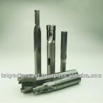 PCD Formed End Mill for ceramics, aluminum and al-alloys