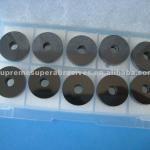 No chamfer with drilling hole round PCD tools, PCD Cutting Tool Blanks