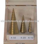 3pc HSS Metric Step Drill Set