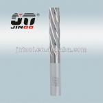 solid carbide left spiral flute reamers