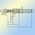 Profile drilling reamer