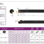 Compound internal turning tool MCLNR MCLNL CNC turning tool