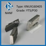 KNUX Tungsten Carbide Indexable Inserts Polished P30
