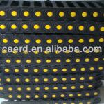 machine cable drag chain with yellow button