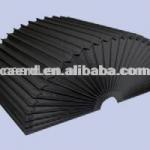 dustproof accordion shield