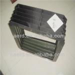 dust proof folding cloth bellow for cnc machine