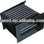 square flexible accordion guide shield for cnc machine