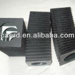Flexible accordion type protective shields