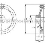 Disc handwheel