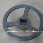 cast iron handwheel/handwheel casting 17&#39; DIA/14&#39;DIA/9&#39;DIA/Machine drive connector