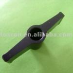 Black plastic knob with OEM design