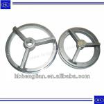 Customized investment casting hand wheel of CNC machine