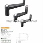 Folding crank handle made in caerd